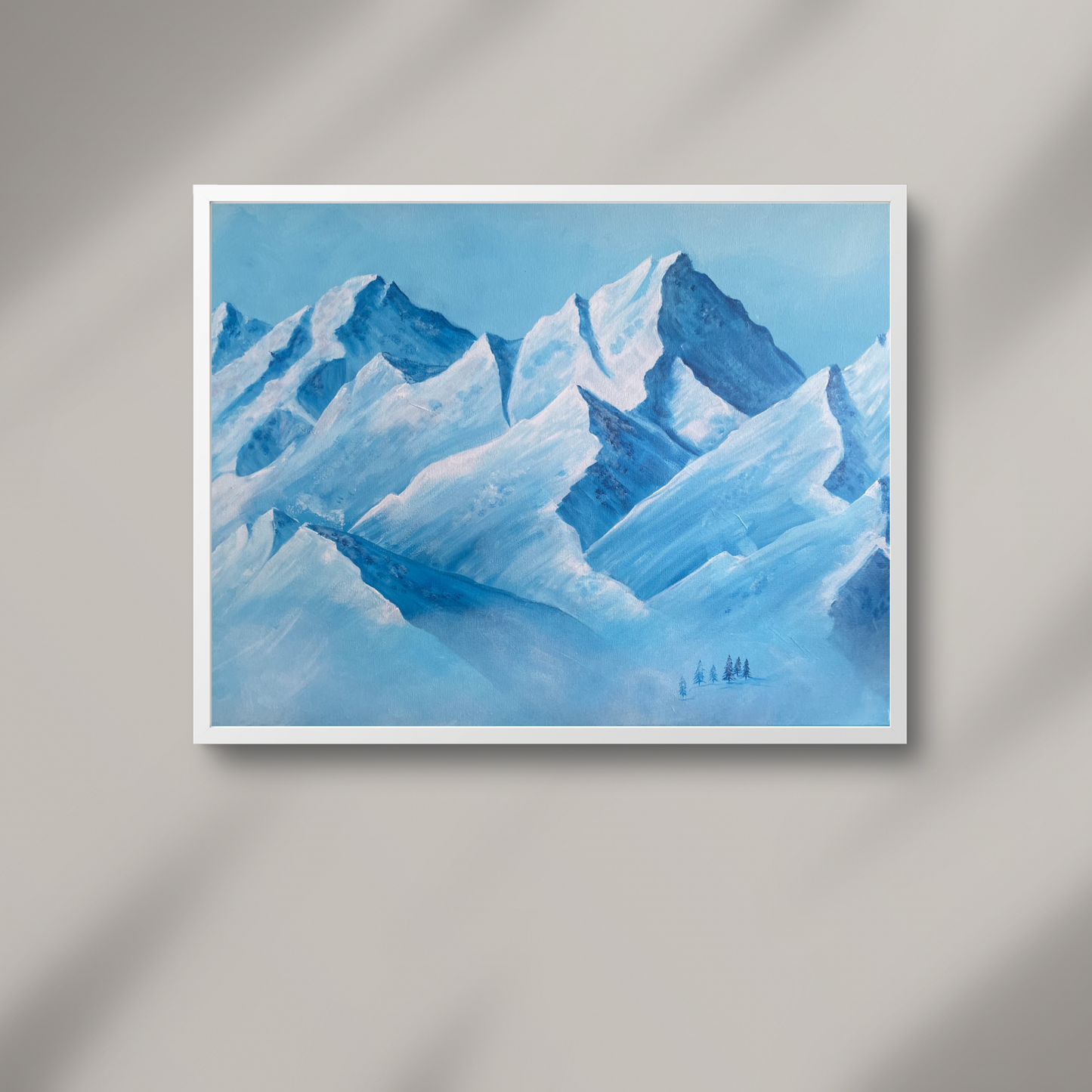 Winter mountains
