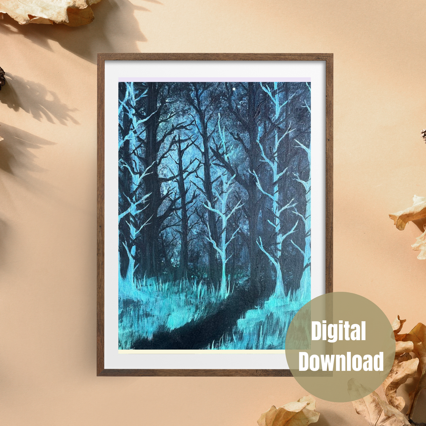 Midnight Glade Digital Print