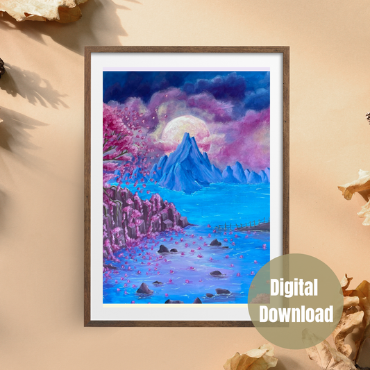 Moonlit Dream Digital Print