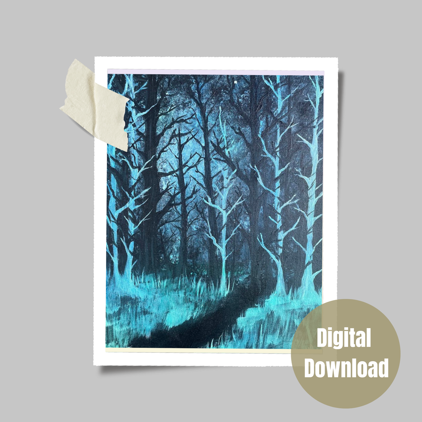 Midnight Glade Digital Print