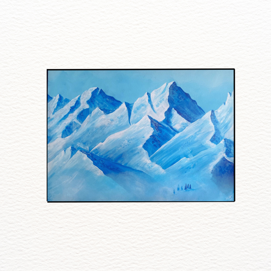 Winter mountains